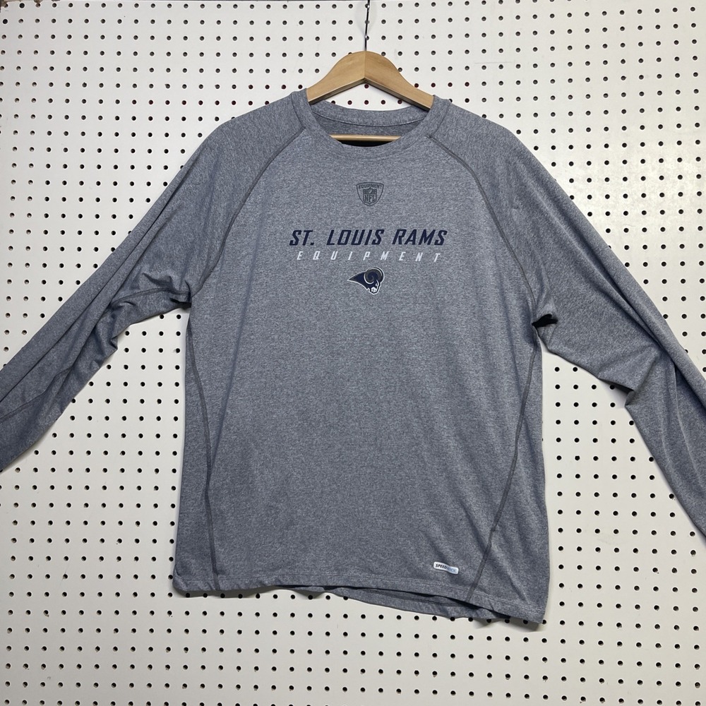 St Louis Rams Equipment Long Sleeve Reebok XL #318